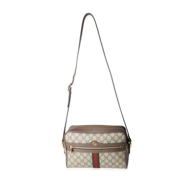 116198 bv 2afd32a8 e2cc 49c4 9dc2 79ea317d9644 Gucci GG Supreme Canvas Web Small Ophidia Shoulder Bag