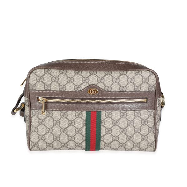 116198 fv 64380a6c 00fb 48bf bd48 cd32aef47358 Gucci GG Supreme Canvas Web Small Ophidia Shoulder Bag