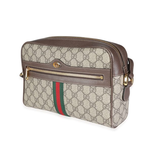 116198 sv 3a0406fb a45f 409b 8466 f494ec871894 Gucci GG Supreme Canvas Web Small Ophidia Shoulder Bag