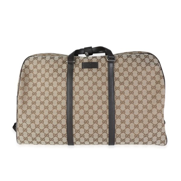 116352 fv aa0507c4 d186 45d6 855a b26a55d05264 Gucci GG Canvas Boston Duffle Bag