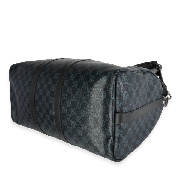 116396 box bd148ba0 a7de 4acf b0a6 147ce1248b58 Louis Vuitton Damier Cobalt Keepall Bandoulière 45