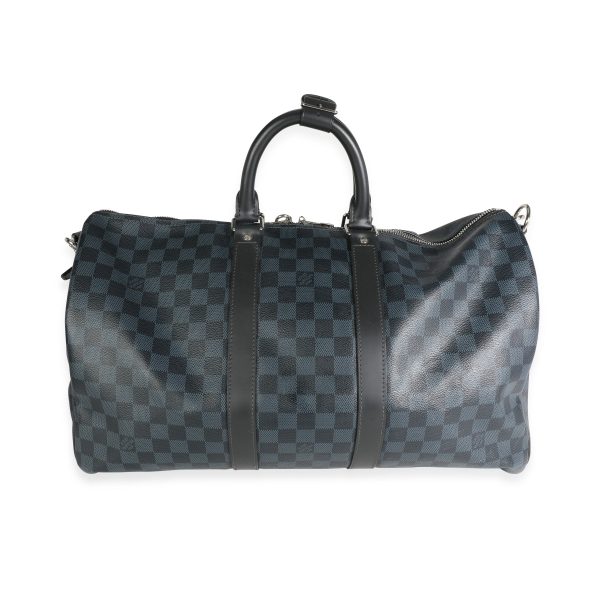 116396 bv 910bc9ea c0ed 4969 b00e 5ed52dcbcbc9 Louis Vuitton Damier Cobalt Keepall Bandoulière 45