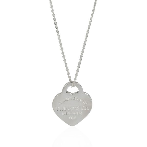 116415 fv Tiffany Co Return To Tiffany Heart Pendant in Sterling Silver