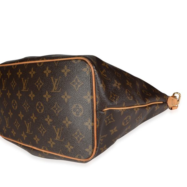 116458 clasp Louis Vuitton Monogram Canvas Palermo PM