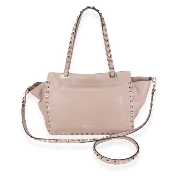 116461 bv 301e081c 9e0d 478f 8791 13271d0c34dd Valentino Poudre Calfskin Small Rockstud Tote