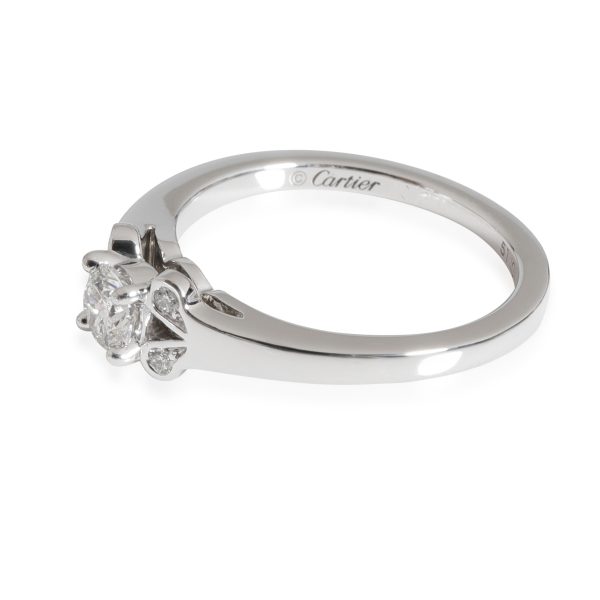 Cartier Cartier Ballerine Diamond Engagement Ring in Platinum D VS2 03 CTW