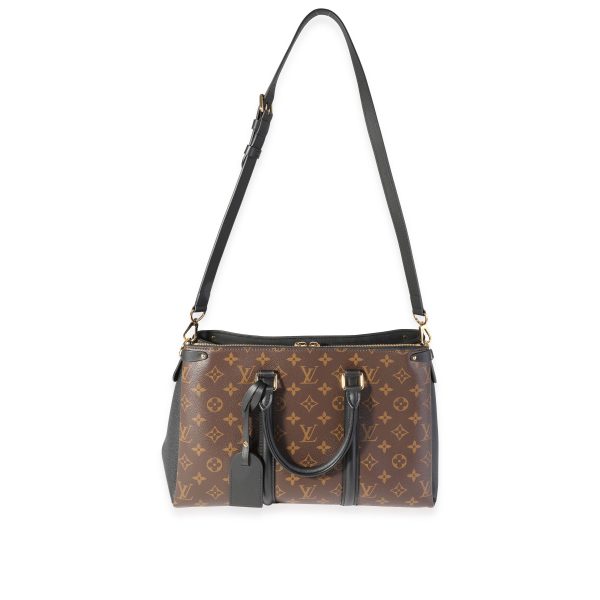 116665 bv 8c618057 6a8e 4ca3 8b51 3a647661541e Louis Vuitton Black Leather Monogram Canvas Soufflot MM