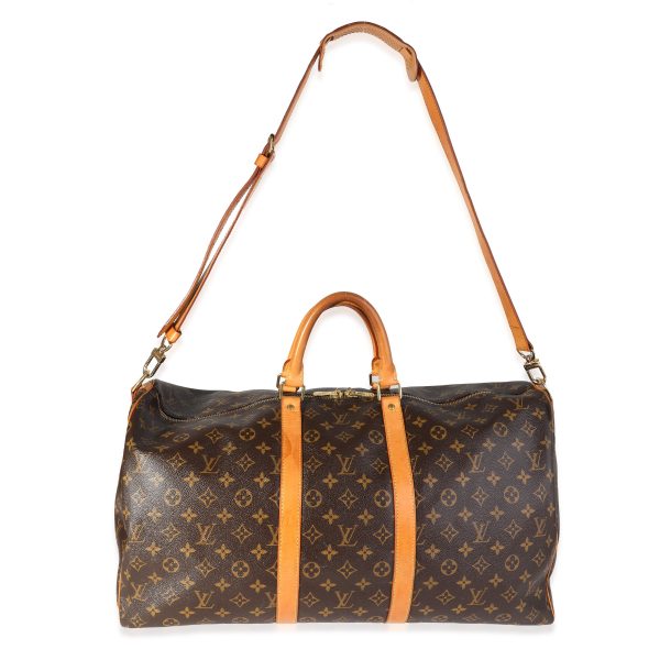 116828 bv Louis Vuitton Monogram Canvas Keepall Bandoulière 55