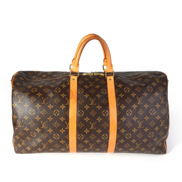 116828 fv Louis Vuitton Monogram Canvas Keepall Bandoulière 55