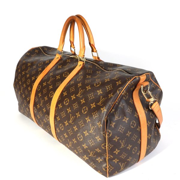 116828 sv Louis Vuitton Monogram Canvas Keepall Bandoulière 55