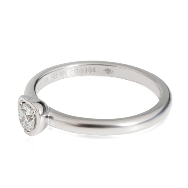 Cartier Cartier Diamants Légers Heart Ring in 18k White Gold 014 Ct