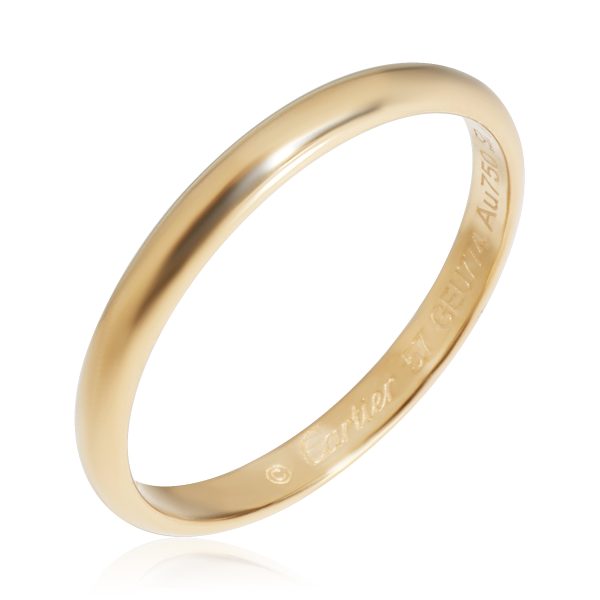 116839 av 9604929d acea 4399 a1c5 567bc54ba939 Cartier 1895 Wedding Band in 18k Yellow Gold