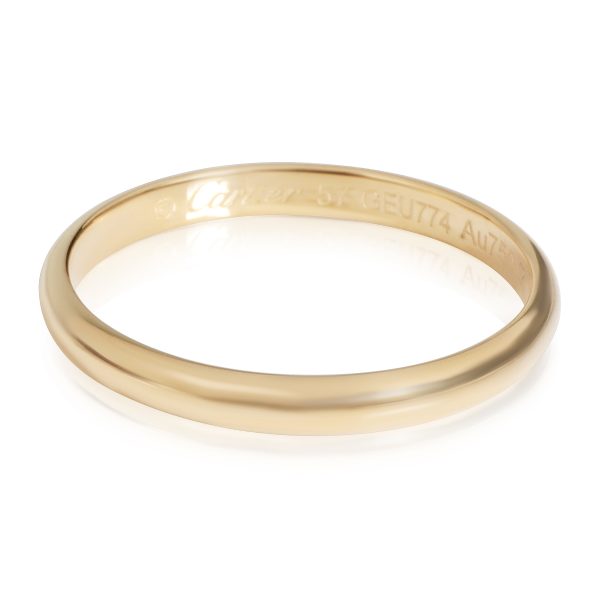 Rings Cartier 1895 Wedding Band in 18k Yellow Gold