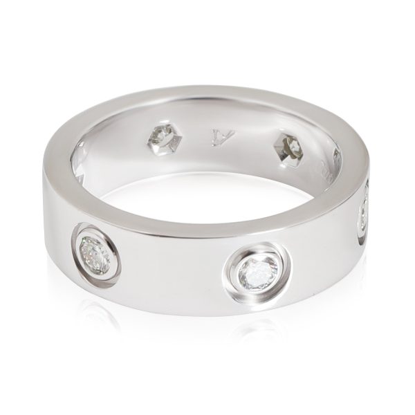 Cartier Cartier LOVE Diamond Ring in 18k White Gold 046 CTW