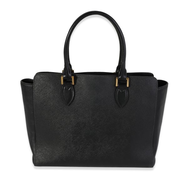 116884 pv 441cc14c 12d5 44d5 bf5f 11c5dff8d467 Prada Black Saffiano Leather Tote