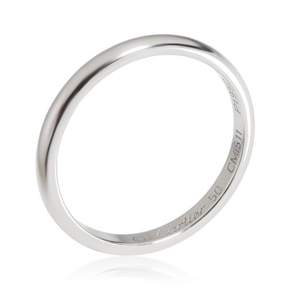 Wedding Band Platinum Cartier 1895 2 mm Wedding Band in Platinum