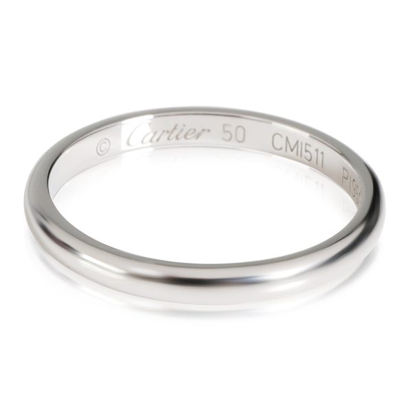 Rings Cartier 1895 2 mm Wedding Band in Platinum