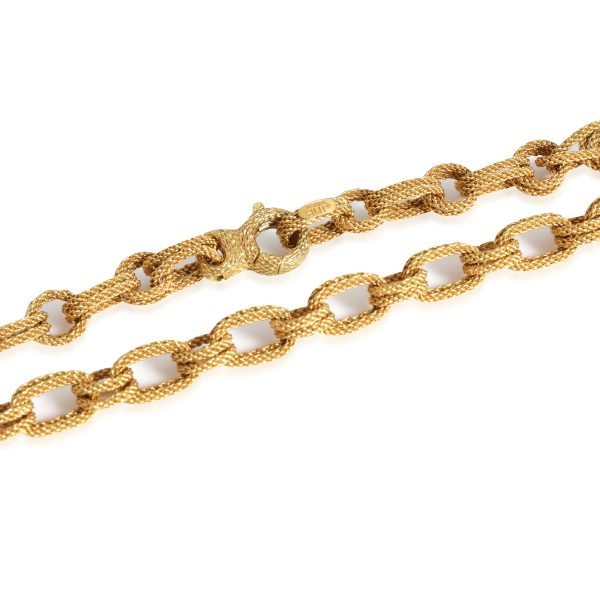 117048 clasp bfad6b2c f674 41ff a23e 118b7e22c3f1 JMP Woven Double Link Necklace in 18K Yellow Gold