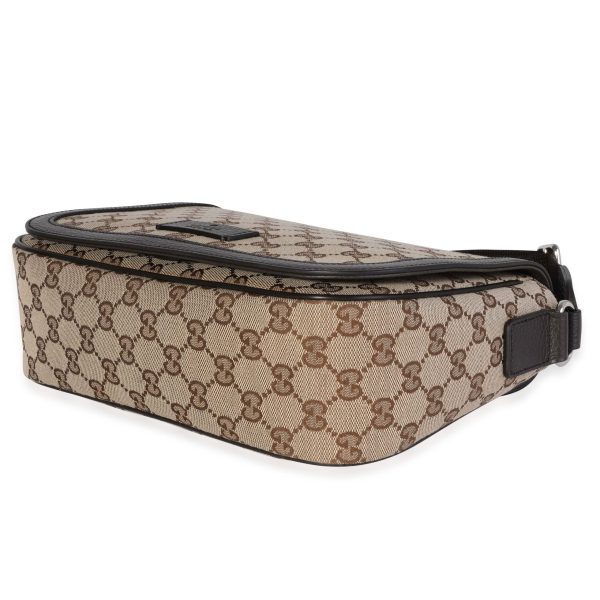 117101 box Gucci Brown GG Canvas Messenger Bag