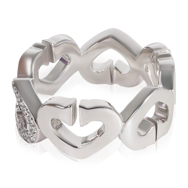 Cartier Cartier C Heart of Cartier Diamond Ring in 18K White Gold 013 CTW