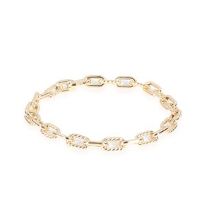 117188 fv David Yurman 6mm Madison Chain Bracelet in 18K Yellow Gold