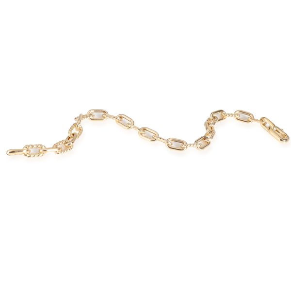 117188 pv David Yurman 6mm Madison Chain Bracelet in 18K Yellow Gold