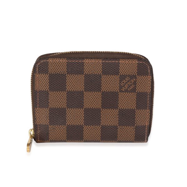 117209 stamp 4e172991 0281 4d87 ba5f 967847166c2b Louis Vuitton Damier Ebene Canvas Zippy Coin Purse