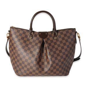 117268 fv Celine Mini 2way Shoulder Handbag Crossbody Canvas Calfskin Leather Tan Brown Gold Hardware
