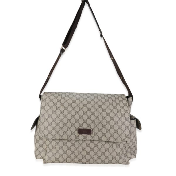 117509 ad1 9344e6ee 0147 4b5c 85a0 685c1f33ddaf Gucci GG Supreme Plus Diaper Bag