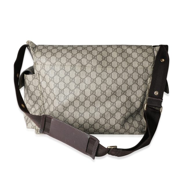 117509 pv 81428203 3b54 4843 9fcd 4616c46a7eb1 Gucci GG Supreme Plus Diaper Bag