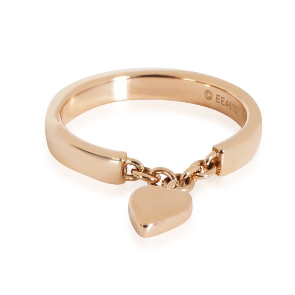 117538 bv eface777 6871 4d2c 8d37 a3d5e8e5a27b Cartier Cartier Mon Amor Heart Charm Ring in 18k Rose Gold