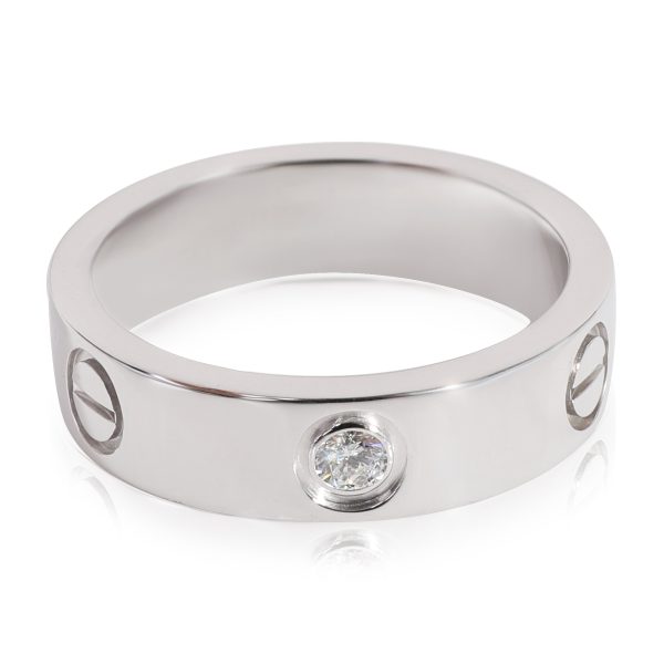Rings Cartier LOVE Diamond Ring in Platinum 009 CTW