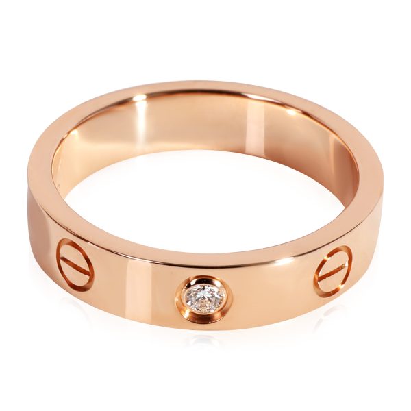 Rings Cartier LOVE Diamond Ring in 18k Rose Gold 002 CTW