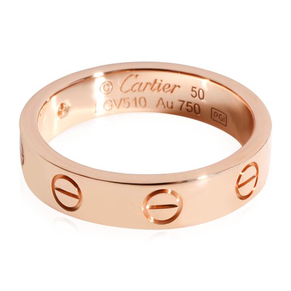 Cartier Cartier LOVE Diamond Ring in 18k Rose Gold 002 CTW