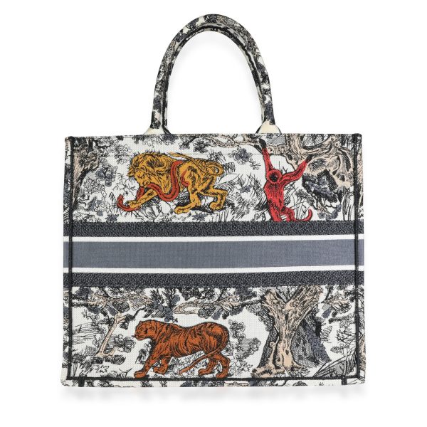 117585 pv d16f961e 65a3 4b2c 8b52 0120ffde8062 Dior Multicolor Dioriviera Toile De Jouy Embroidery Book Tote