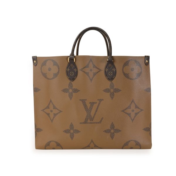 117598 pv 0e369762 845e 4f23 824c ef6150f71c1c Louis Vuitton Monogram Monogram Reverse Canvas Onthego GM