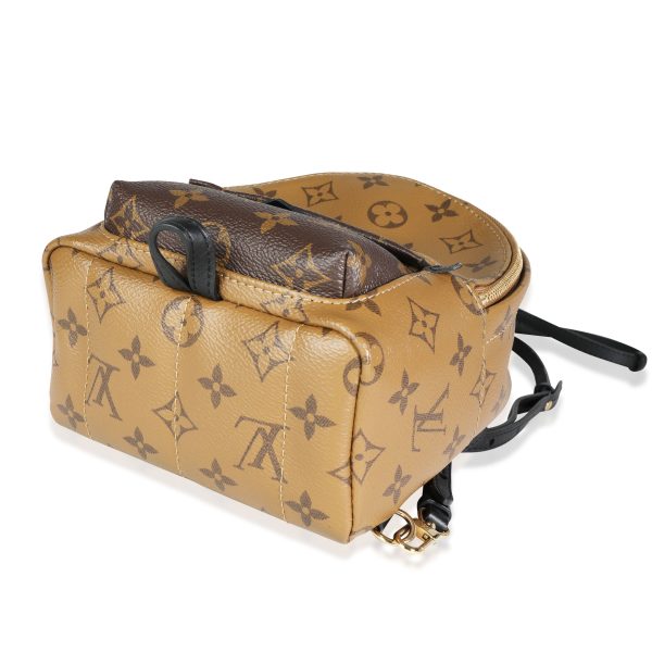 117602 box b14cdd8c 05fd 4d1f 8d28 a75f2c558dea Louis Vuitton Monogram Monogram Reverse Canvas Palm Springs Mini Backpack