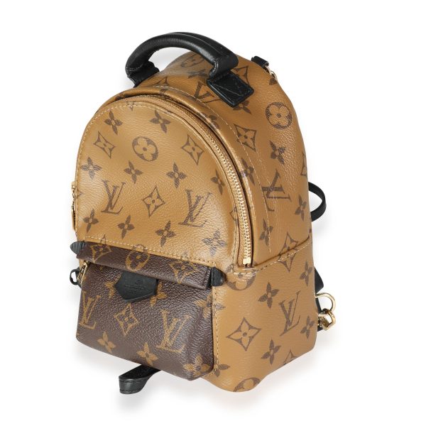 117602 sv 839f4b2a ee5f 4089 a737 74a91cebe7c1 Louis Vuitton Monogram Monogram Reverse Canvas Palm Springs Mini Backpack