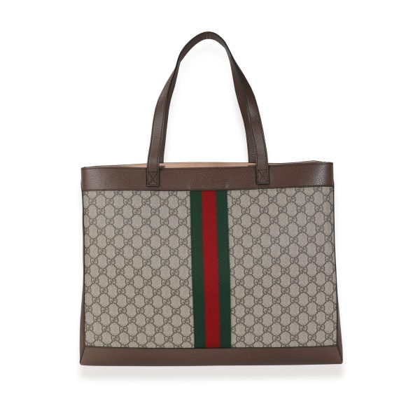 117603 bv Gucci GG Supreme Medium Soft Ophidia Tote