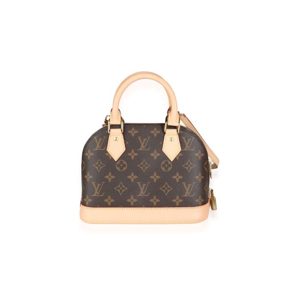 117611 pv 25e2195f eefa 4eb3 8b52 de478e53622d Louis Vuitton Brown Monogram Canvas Alma BB