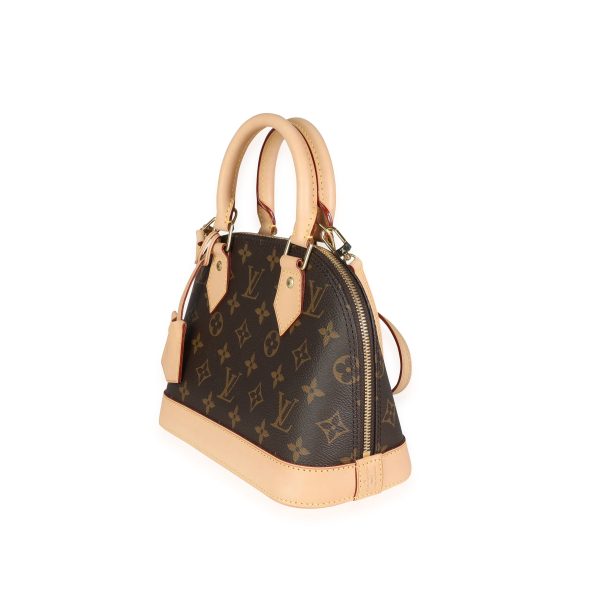 117611 sv 97d56bb4 1564 40a5 870b dbee3b4e4bc2 Louis Vuitton Brown Monogram Canvas Alma BB