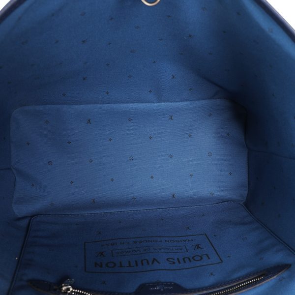 117615 av 9848dd50 e52a 42cb bbb3 8b1c7f89bd01 Louis Vuitton Blue LV Escale Neverfull MM