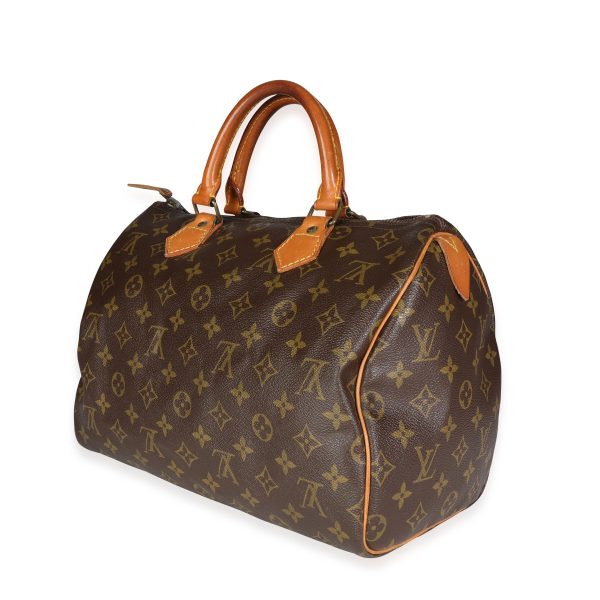 117627 sv Louis Vuitton Vintage Monogram Canvas Speedy 30