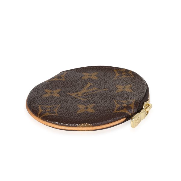 117632 clasp 08c5136f 7401 4682 8d7e 541157e1a862 Louis Vuitton Monogram Canvas Round Coin Purse