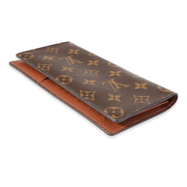 117656 box Louis Vuitton Monogram Canvas Brazza Wallet