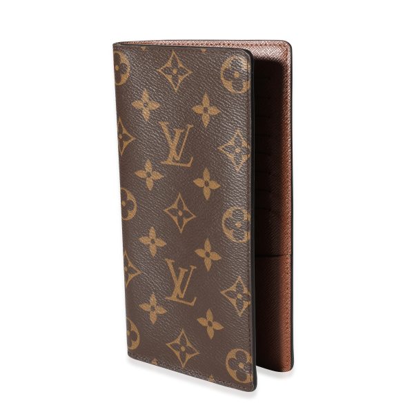 117656 sv Louis Vuitton Monogram Canvas Brazza Wallet