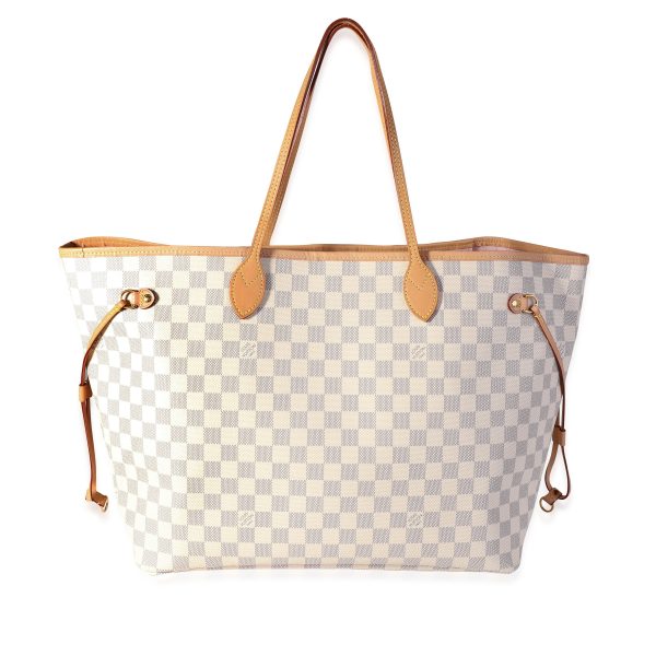 117698 fv Louis Vuitton Damier Azur Neverfull GM