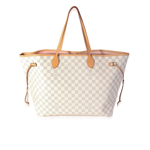 117698 pv Louis Vuitton Damier Azur Neverfull GM