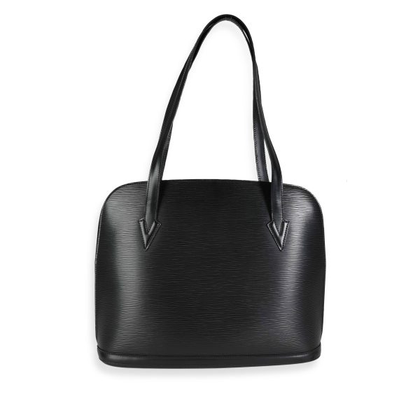 117838 pv 6c7461a4 c31e 4412 96d1 ddb57c6f8c8b Louis Vuitton Vintage Black Epi Leather Lussac Tote