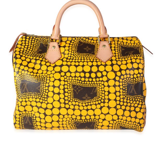 117925 pv 5b3e3fba b4df 4862 8634 bf960e12e418 Louis Vuitton x Yayoi Kusama Yellow Infinity Dots Monogram Canvas Speedy 30